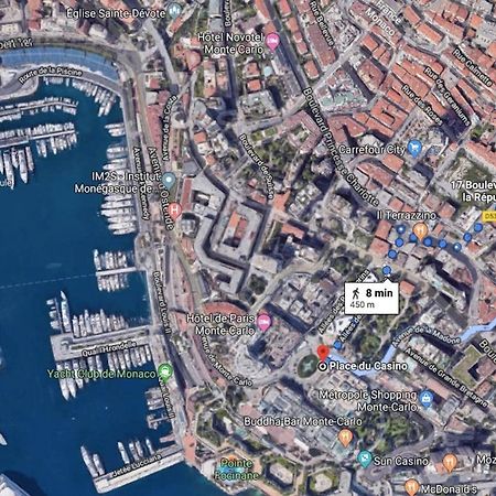 Monaco Central 1 Bedroom Appartement Босолей Экстерьер фото